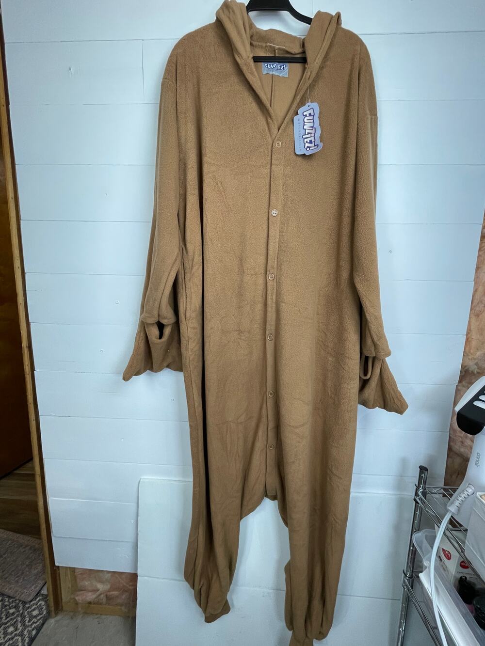 NWT Funziez! by Silver Lilly Sloth Adult Unisex One Piece Costume Jumpsuit
